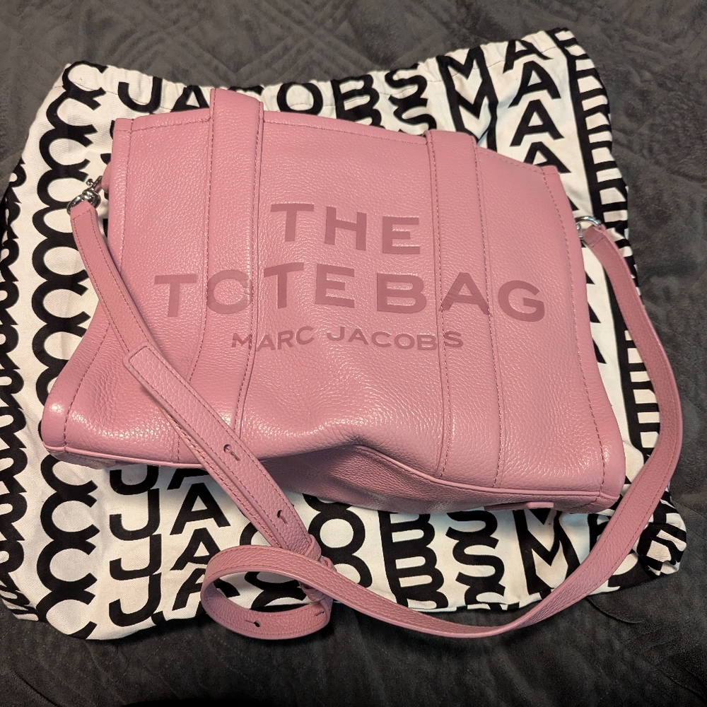 Marc Jacobs The Tote Bag mauve leather